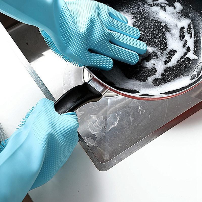 Magic Silicone Dishwashing Scrubber