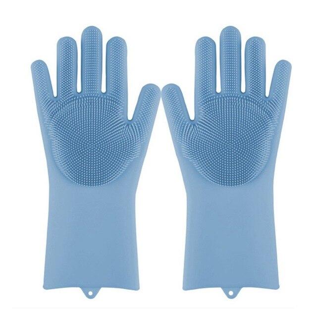 Magic Silicone Dishwashing Scrubber