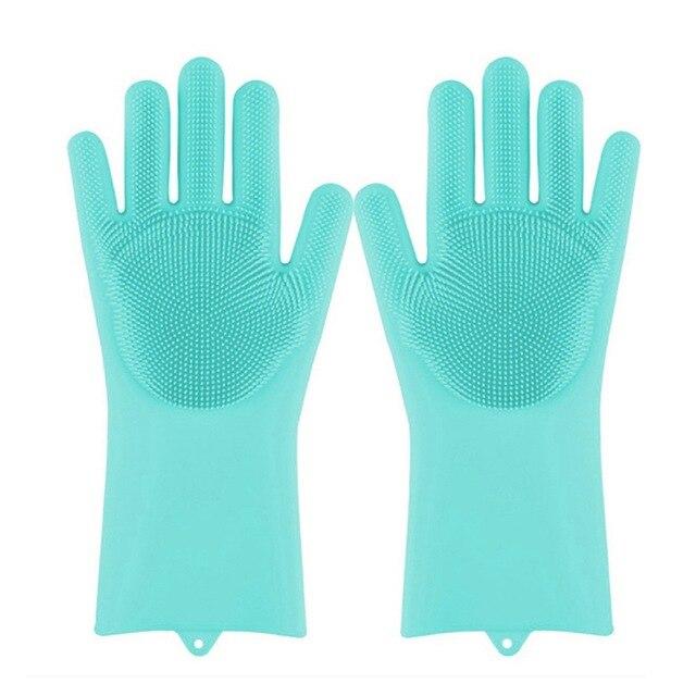 Magic Silicone Dishwashing Scrubber