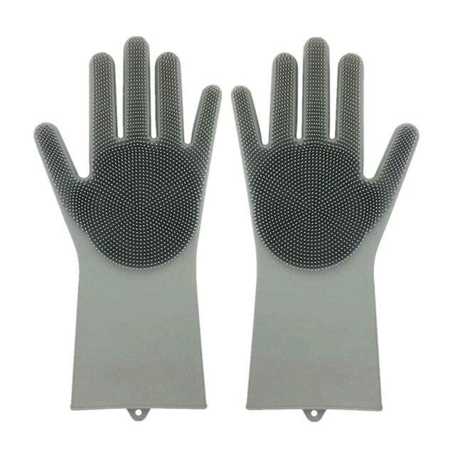Magic Silicone Dishwashing Scrubber
