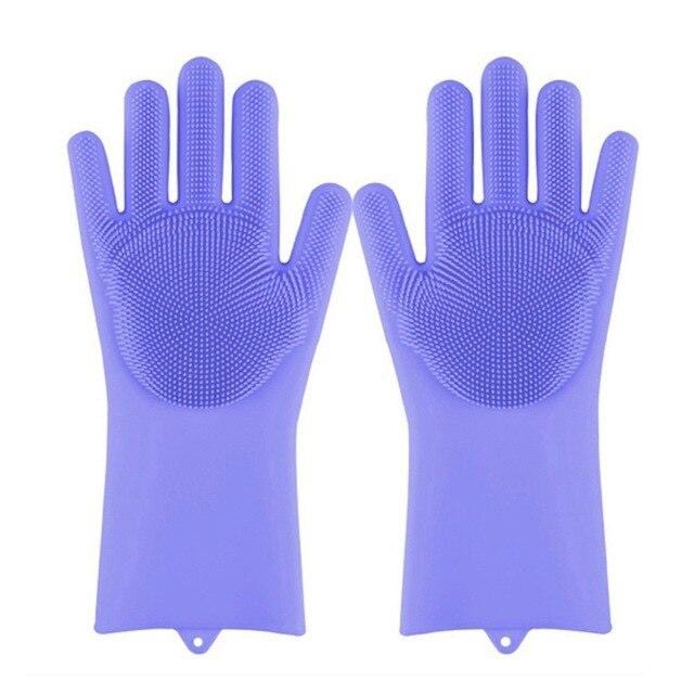 Magic Silicone Dishwashing Scrubber